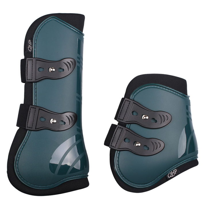 Tendon Boots Quick Pin 4-pack Dark Green in the group Horse Tack / Leg Protection / Tendon Boots at Equinest (4077DGR3DGN_r)