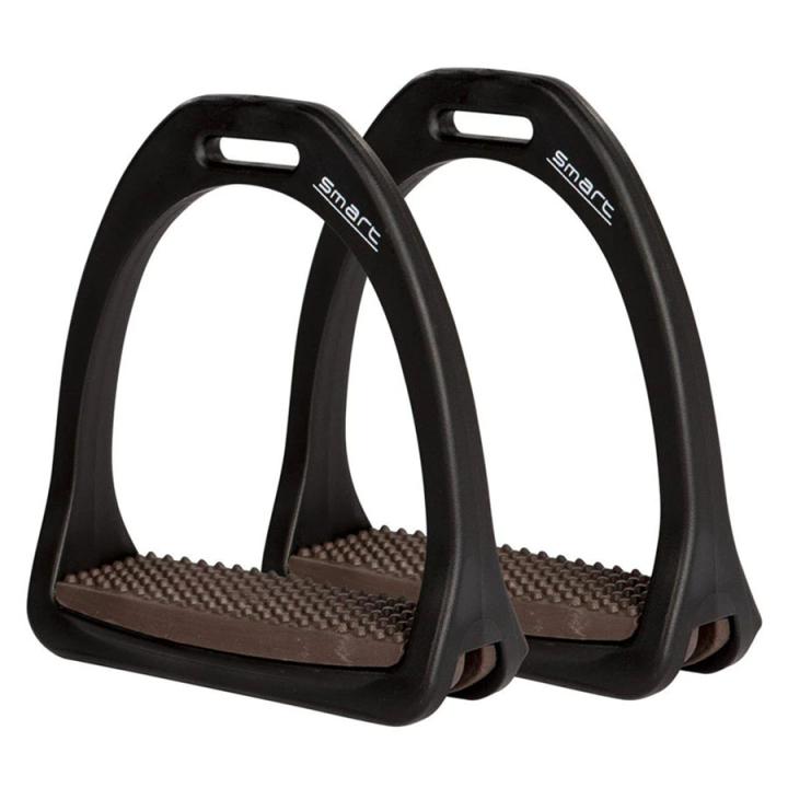 Stirrups Smart Black/Brown in the group Horse Tack / Stirrups at Equinest (416102BABR)