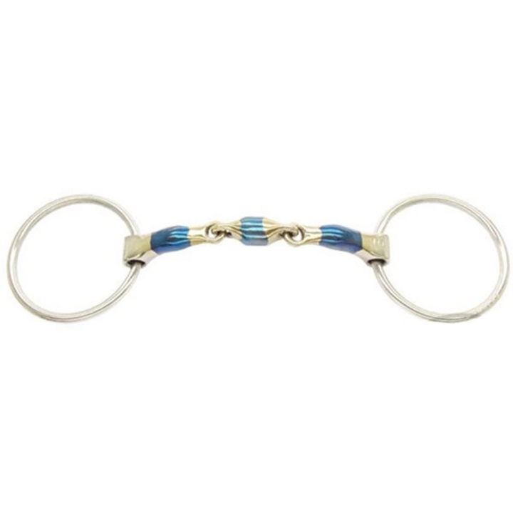 Double Jointed Lock Up in the group Horse Tack / Bits / Snaffle Bits at Equinest (4203BLR00ELLU)