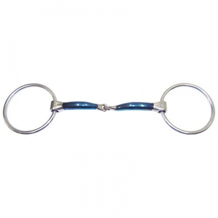 Two-Part Lock Up in the group Horse Tack / Bits / Snaffle Bits at Equinest (4203BLR00SNLU)