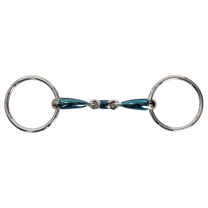 Triple Jointed Bit Sweet Iron in the group Horse Tack / Bits / Snaffle Bits at Equinest (420805_r)