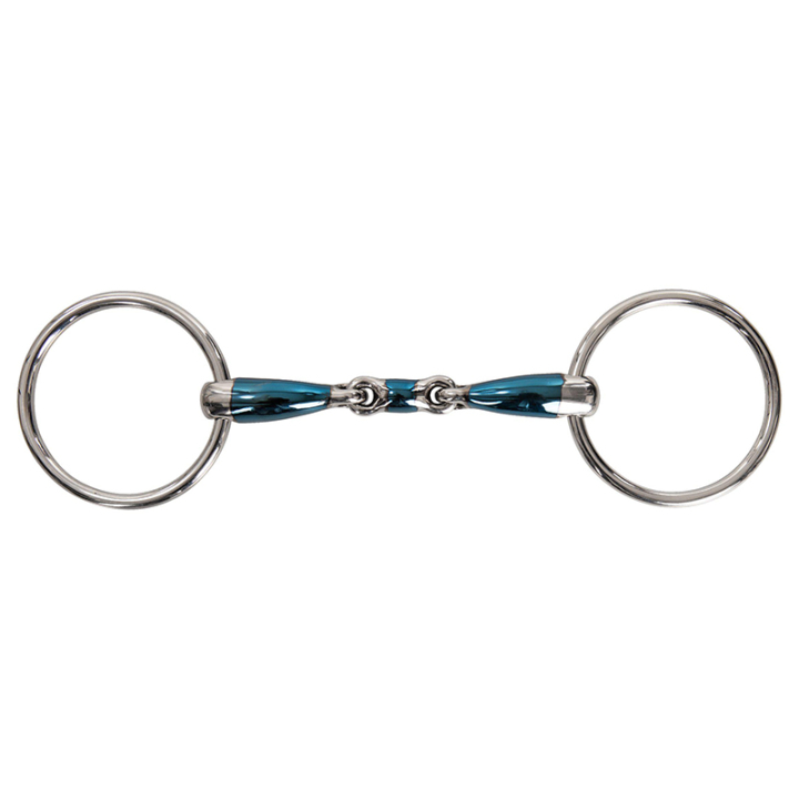 Triple Jointed Bit Sweet Iron Lock Up in the group Horse Tack / Bits / Snaffle Bits at Equinest (420905_r)