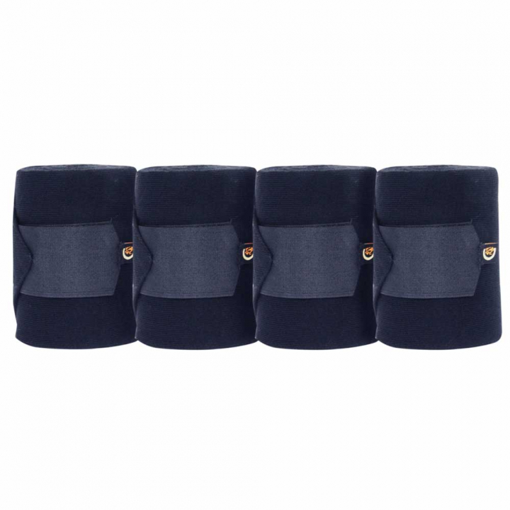 Lindor Wool 4-pack Navy in the group Horse Tack / Leg Protection / Bandages at Equinest (42103MA)