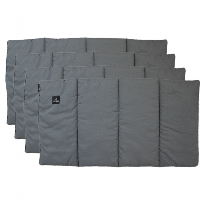 Leg Pads Quilted Grey in the group Horse Tack / Pads / Bandage Pads at Equinest (42104GR)