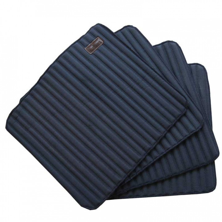 Absorbent Saddle Pads 45 x 30 - 4-pack 0Navy in the group Horse Tack / Pads / Bandage Pads at Equinest (42105MA-45X30)