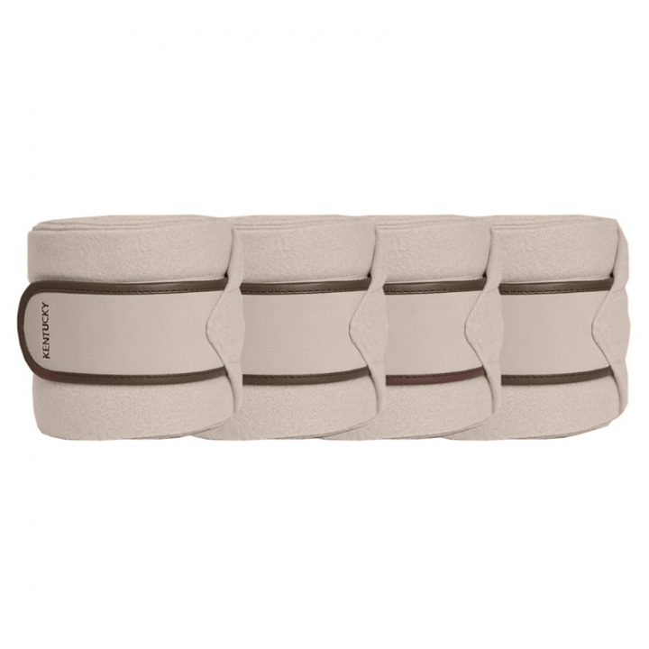 Bandages Polar Fleece 4-pack Beige in the group Horse Tack / Leg Protection / Bandages at Equinest (42111BE)