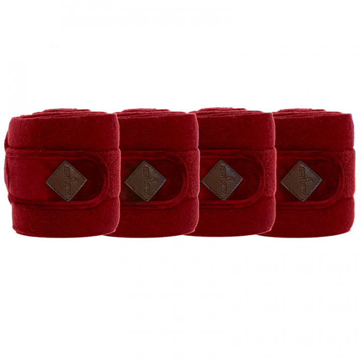 Bandages Polar Fleece Velvet Bordeaux in the group Horse Tack / Leg Protection / Bandages at Equinest (42112WN)