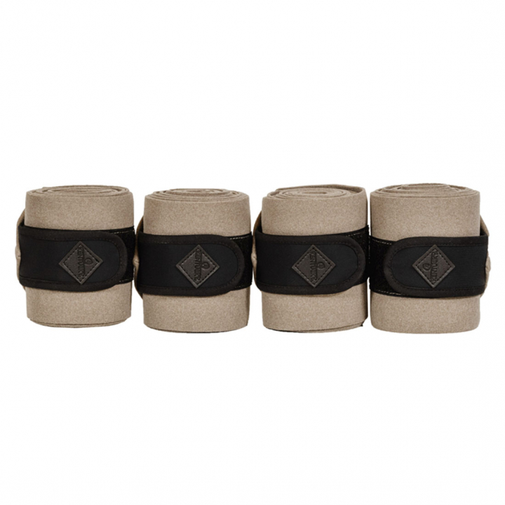 Bandages Polar Fleece Show Vegan Wool Beige in the group Horse Tack / Leg Protection / Bandages at Equinest (42120BE)