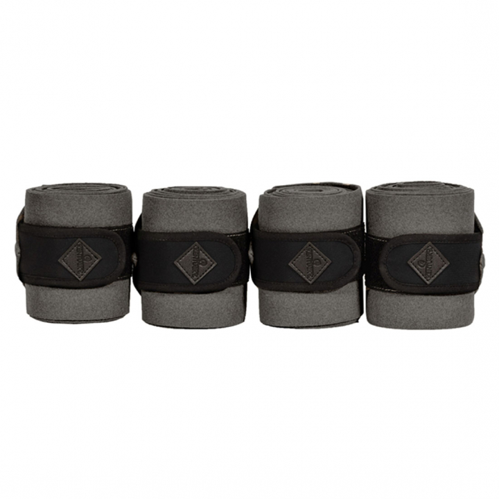 Bandages Polar Fleece Show Vegan Wool Grey in the group Horse Tack / Leg Protection / Bandages at Equinest (42120GR)