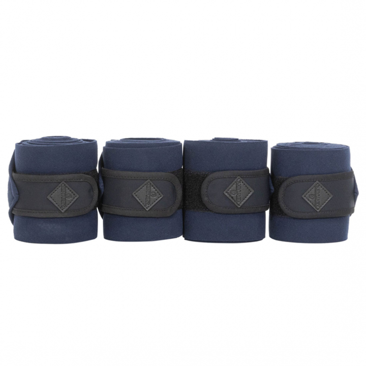 Bandages Polar Fleece Show Vegan Wool Navy Blue in the group Horse Tack / Leg Protection / Bandages at Equinest (42120NA)