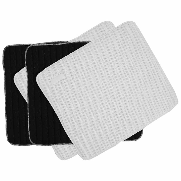 Leg Pads Working Absorb White/Black in the group Horse Tack / Pads / Bandage Pads at Equinest (42205WHBA)