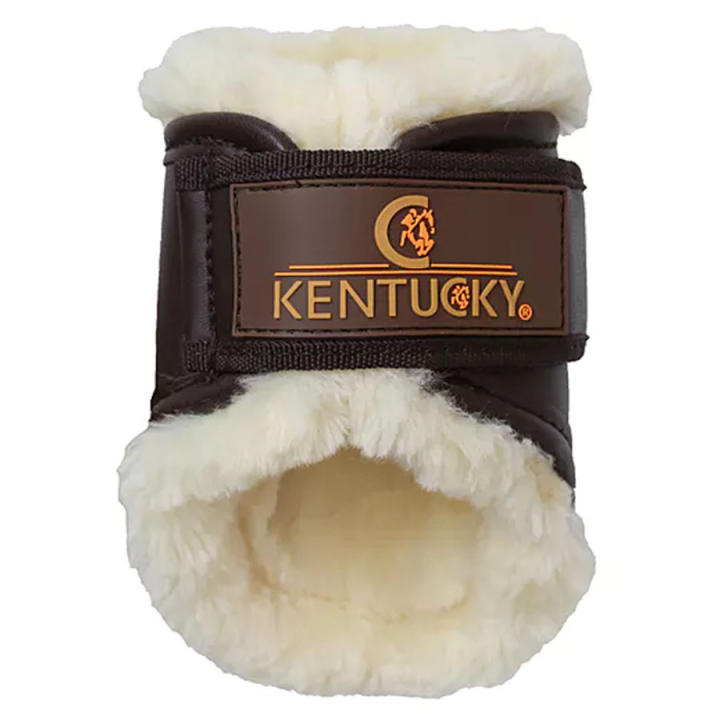 Brushing Boots Leather Hind Short Brown in the group Horse Tack / Leg Protection / Brushing Boots & Dressage Boots at Equinest (4230505FBR_r)