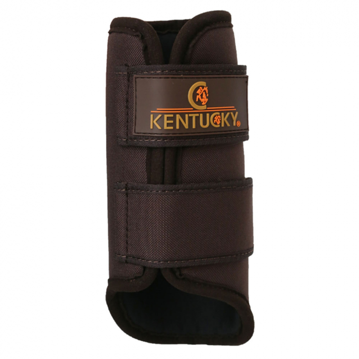 Brushing Boots 3D Spacer Front Brown in the group Horse Tack / Leg Protection / Brushing Boots & Dressage Boots at Equinest (4230605FBR_r)