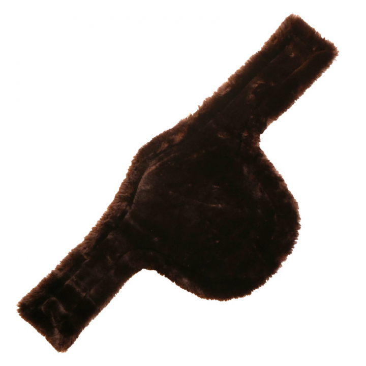Saddle Girth Protector Magplatta Sheepskin Brown in the group Horse Tack / Girths / Gith Sleeves at Equinest (4240205S115BR_r)