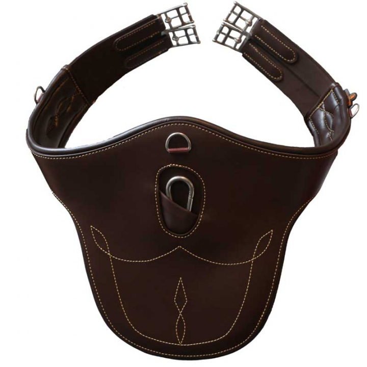 Belly Guard Brown in the group Horse Tack / Girths / Stud Girths & Jumping Girths at Equinest (42404Br_r)