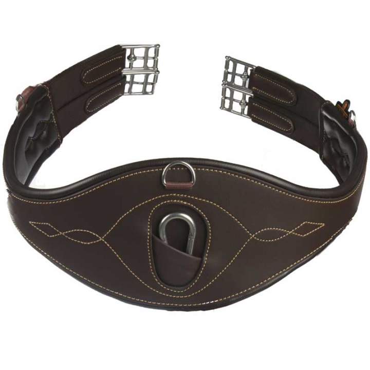 Anatomical Girth Brown in the group Horse Tack / Girths / All-Purpose Girths at Equinest (42408Br_r)