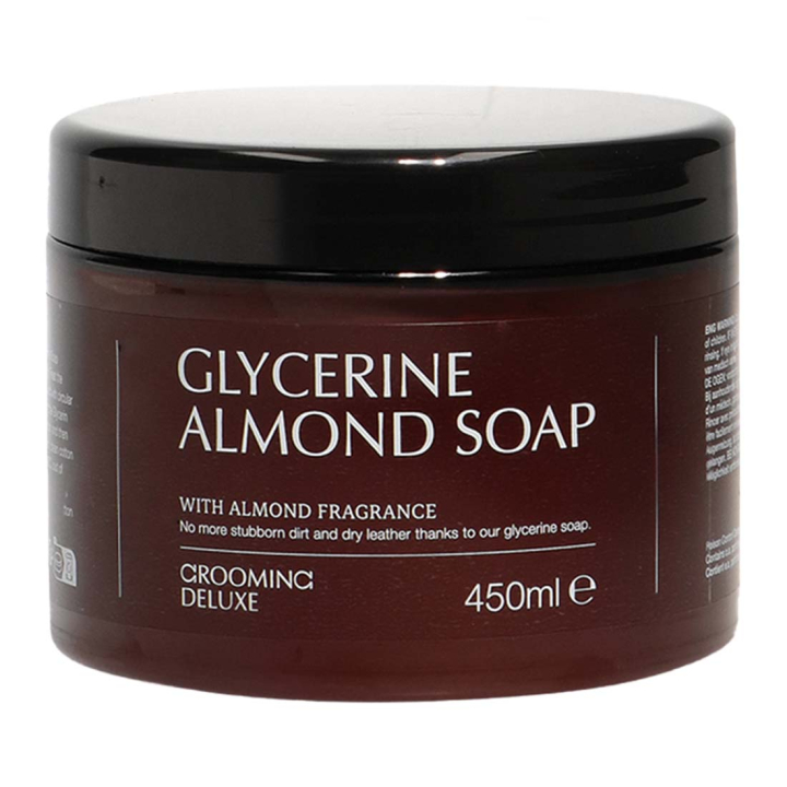 Leather Soap Glycerine Almond 450ml in the group Grooming & Health Care / Tack Cleaning & Leather Care at Equinest (42421-450)