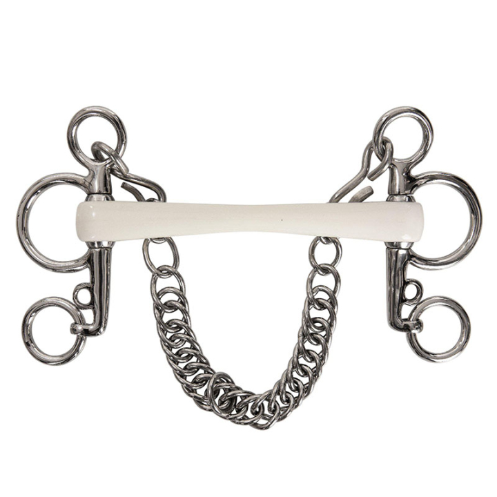 Baby Pelham Flexible PU Comfort in the group Horse Tack / Bits / Pelham Bits at Equinest (424405_r)
