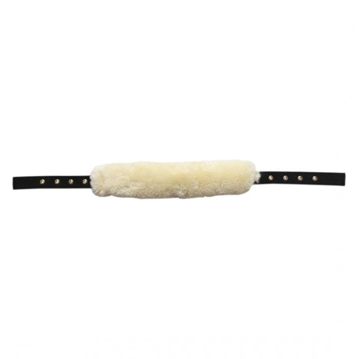 Neckpiece Shipping Sheepskin Nature in the group Horse Tack / Halters / Fabric & Nylon Halters at Equinest (4250202NECKNAT)