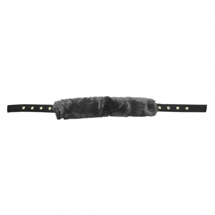 Neckpiece Shipping Sheepskin Grey in the group Horse Tack / Halters / Fabric & Nylon Halters at Equinest (4250208NECKGR)