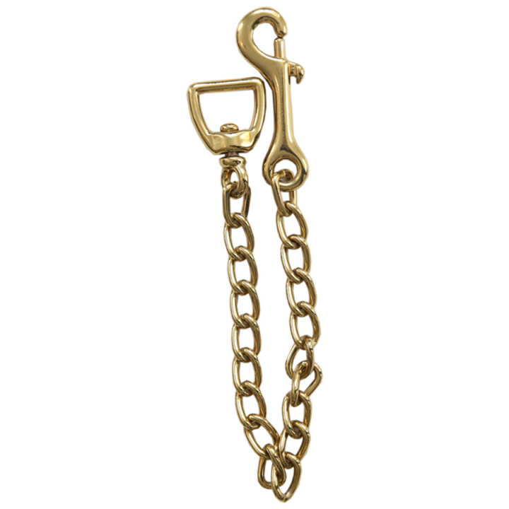Chain Stallion Gold 60 in the group Horse Tack / Lead Ropes & Trailer Ties / Chain Lead Ropes at Equinest (425314160GD-60)