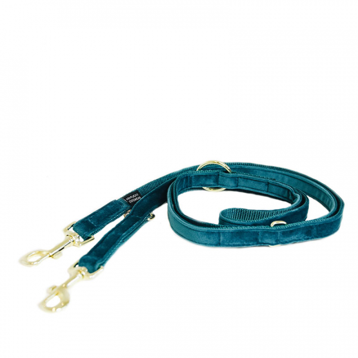 Velvet Lead 2m Emerald Green in the group Dog / Leashes at Equinest (42550GN)