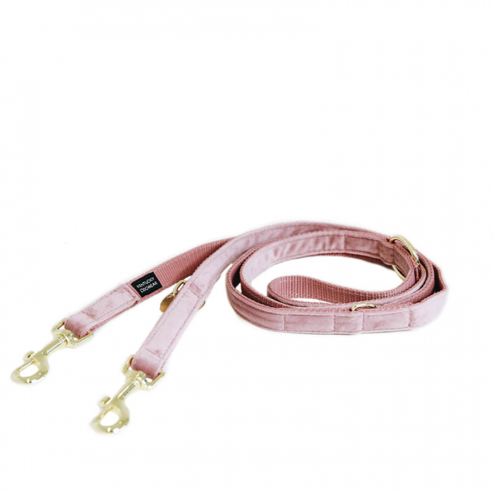 Velvet Lead 2m Old Rose in the group Dog / Leashes at Equinest (42550RS)