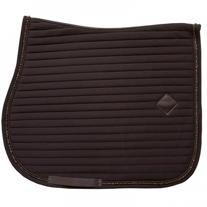 Saddle Pad Pearls Brown in the group Horse Tack / Saddle Pads / All-Purpose & Jumping Saddle Pads at Equinest (42571Br_r)