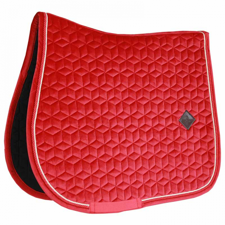 Allround Saddle Pad Velvet Red in the group Horse Tack / Saddle Pads / All-Purpose & Jumping Saddle Pads at Equinest (4257913RE)