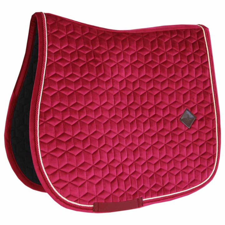 Saddle Pad Velvet Fuchsia in the group Horse Tack / Saddle Pads / All-Purpose & Jumping Saddle Pads at Equinest (4257916SJFU_r)