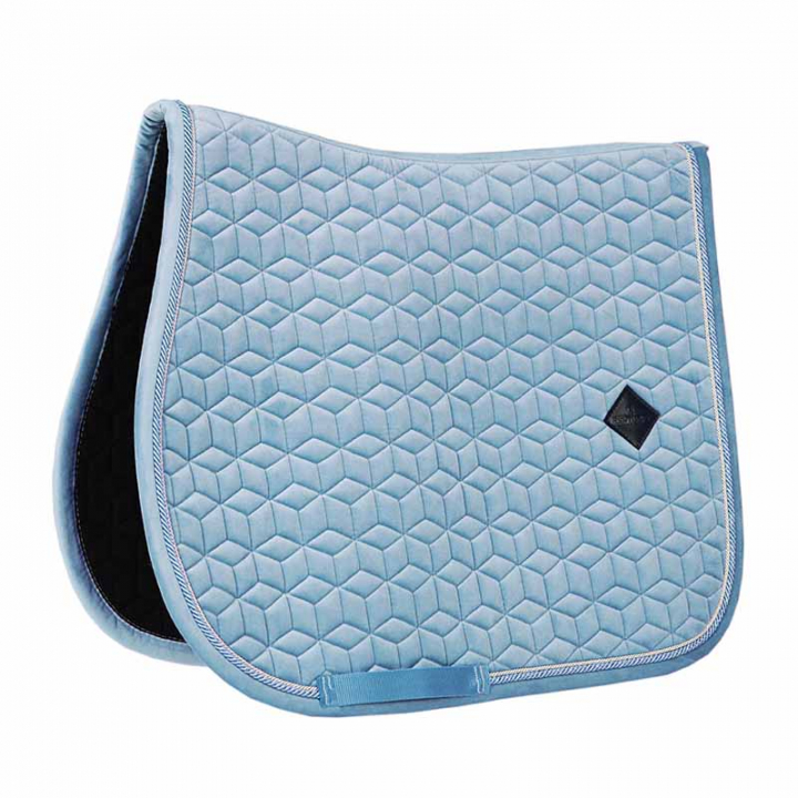 Saddle Pad Velvet Light Blue in the group Horse Tack / Saddle Pads / All-Purpose & Jumping Saddle Pads at Equinest (42579LjBl_r)