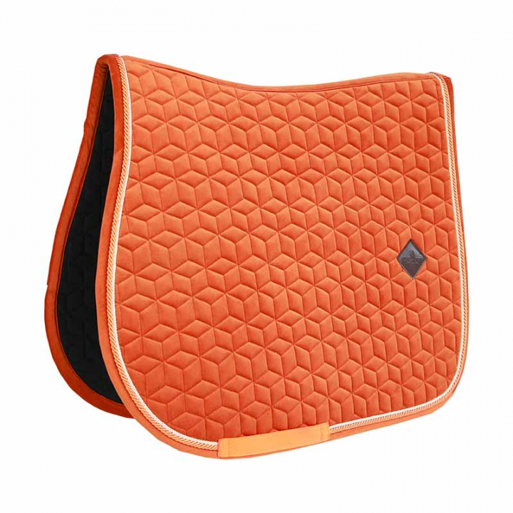 Saddle Pad Velvet Orange in the group Horse Tack / Saddle Pads / All-Purpose & Jumping Saddle Pads at Equinest (42579Or_r)
