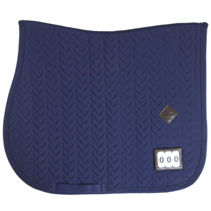 Saddle Pad Fishbone Competition Navy in the group Horse Tack / Saddle Pads / All-Purpose & Jumping Saddle Pads at Equinest (42582Ma_r)