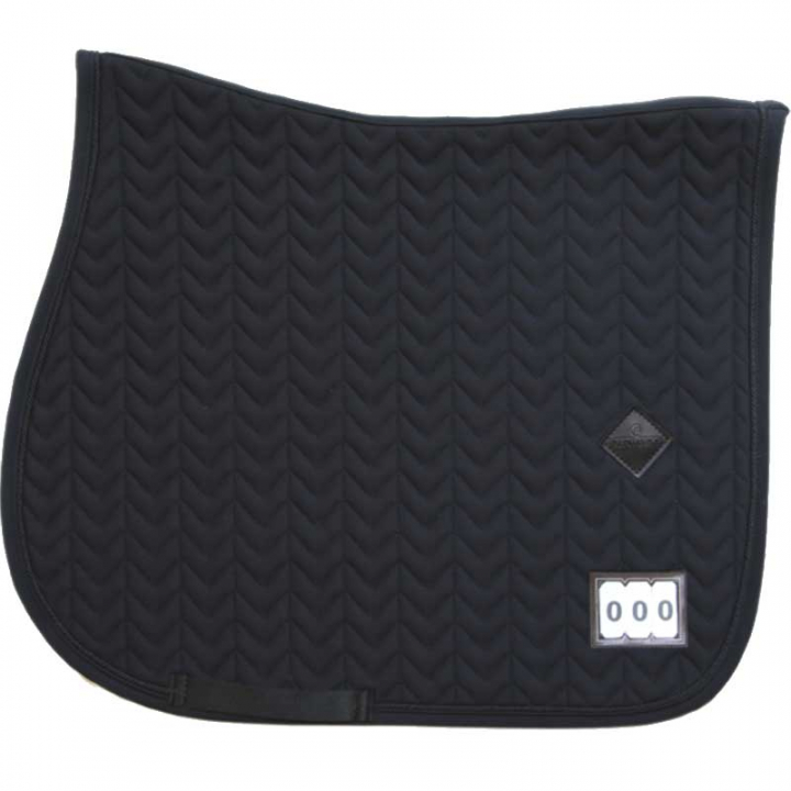 Saddle Pad Fishbone Competition Black in the group Horse Tack / Saddle Pads / All-Purpose & Jumping Saddle Pads at Equinest (42582Sv_r)
