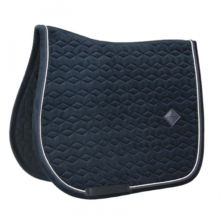 Saddle Pad Basic Velvet Black in the group Horse Tack / Saddle Pads / All-Purpose & Jumping Saddle Pads at Equinest (42589Sv_r)