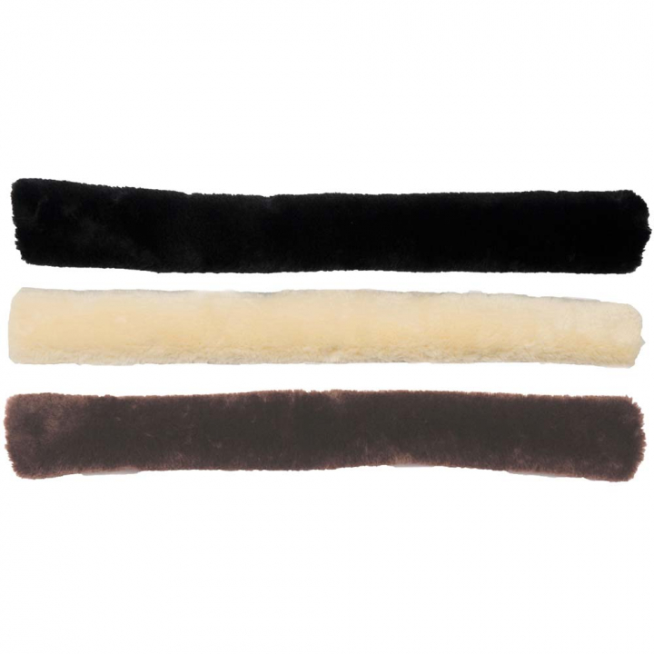 Breastplate Cover Sheepskin Brown in the group Horse Tack / Martingale & Breastplate / Breastplate at Equinest (42601BR)