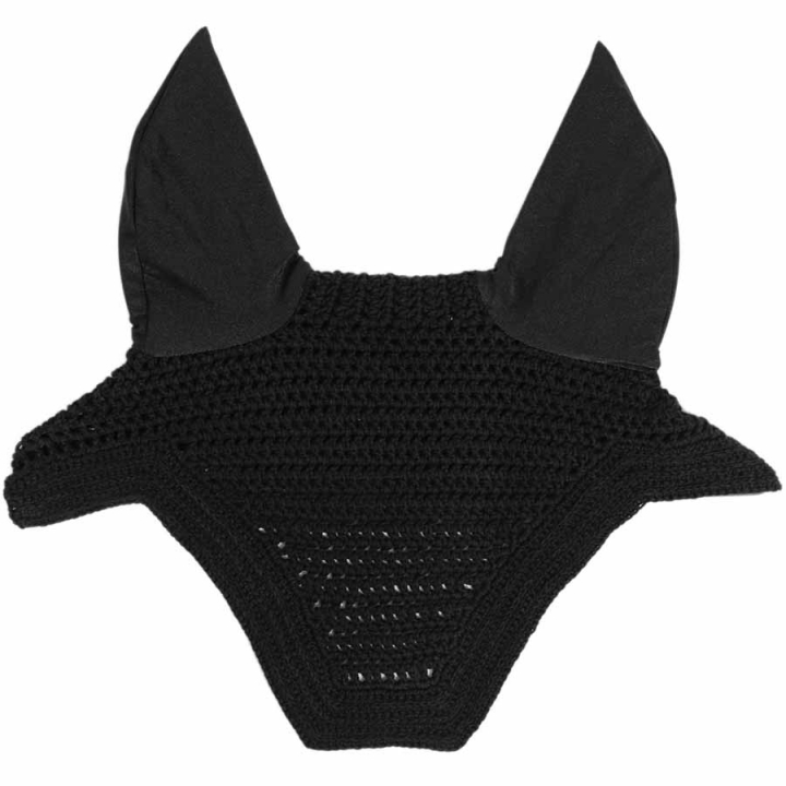 Fly Ear Bonnet Wellington Black in the group Horse Tack / Bonnets at Equinest (42608Sv_r)