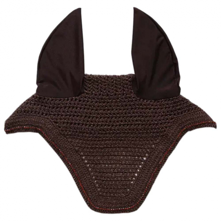 Ear Bonnet Wellington Sparkling Brown in the group Horse Tack / Bonnets at Equinest (4261005FBR_r)