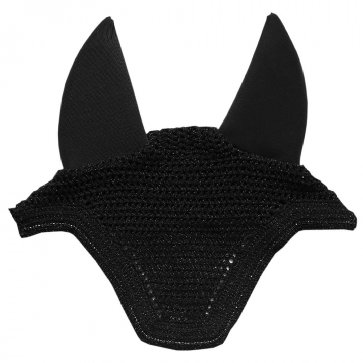 Ear Bonnet Wellington Sparkling Soundless Black in the group Horse Tack / Bonnets at Equinest (4261101FBA_r)