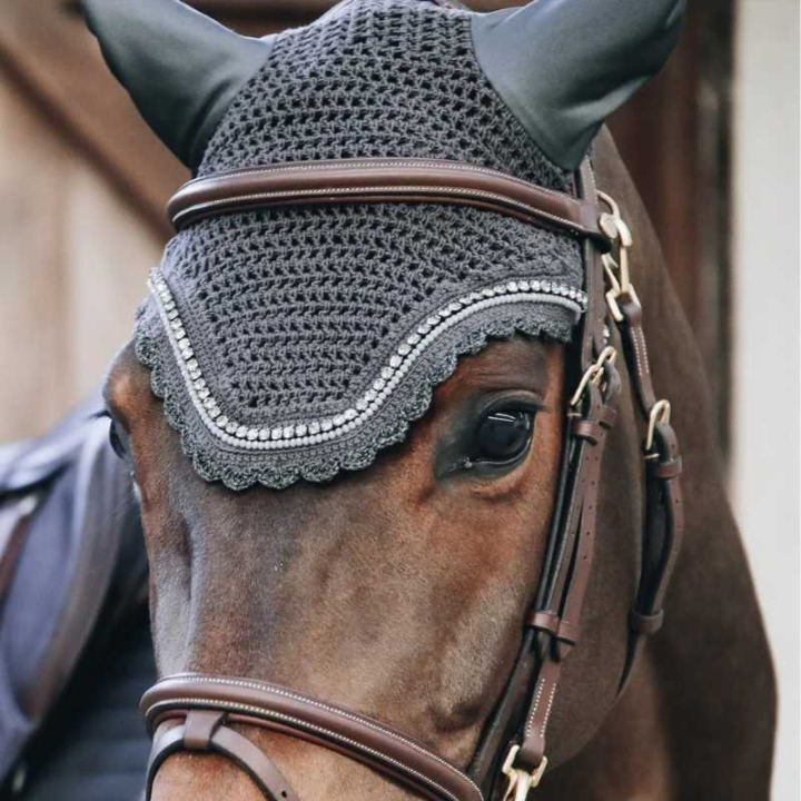 Fly Viel Wellington Stone & Pearl Dark Grey in the group Horse Tack / Bonnets at Equinest (4261408GR)