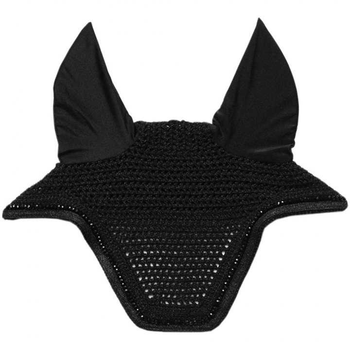 Ear Bonnet Wellington Glitter Black in the group Horse Tack / Bonnets at Equinest (4261801FBA_r)
