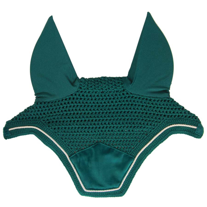 Fly Viel Wellington Velvet Dark Green in the group Horse Tack / Bonnets at Equinest (4262617DGN_r)