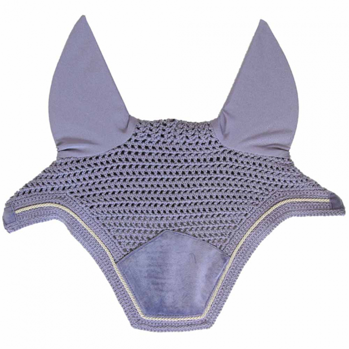 Ear Bonnet Wellington Velvet Purple in the group Horse Tack / Bonnets at Equinest (4262675FPU)
