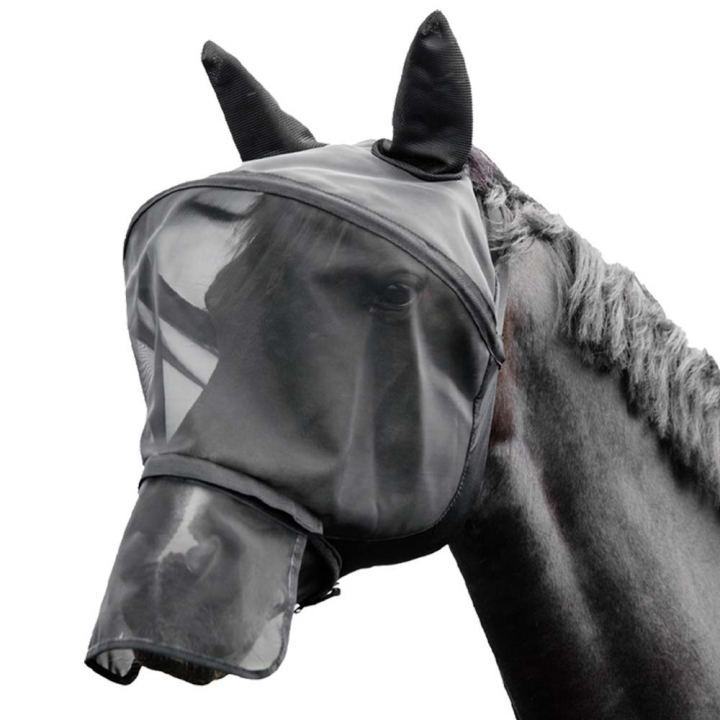 Fly Mask Pro Black in the group Fly Protection / Fly Masks & Nose Nets at Equinest (42627Sv_r)