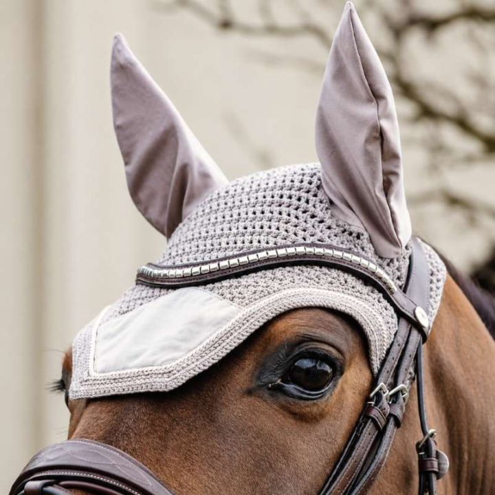 Fly Viel Wellington Basic Velvet Beige in the group Horse Tack / Bonnets at Equinest (4262808BE)