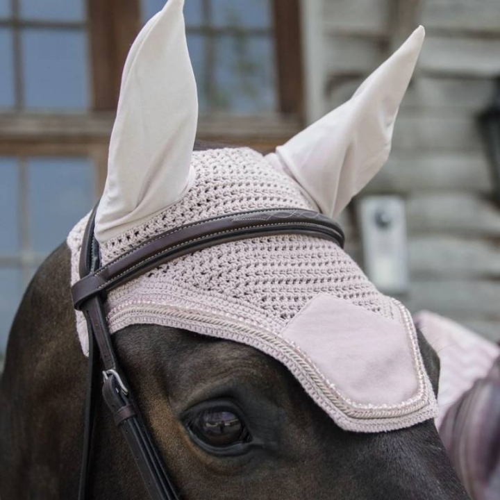 Fly Viel Wellington Velvet Pearls Soft Pink in the group Horse Tack / Bonnets at Equinest (4262903PI)