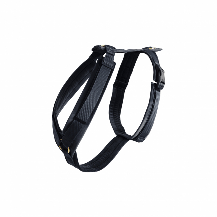 Dog Harness Active Velvet Black in the group Dog / Dog Collars & Harnesses at Equinest (42640Sv_r)