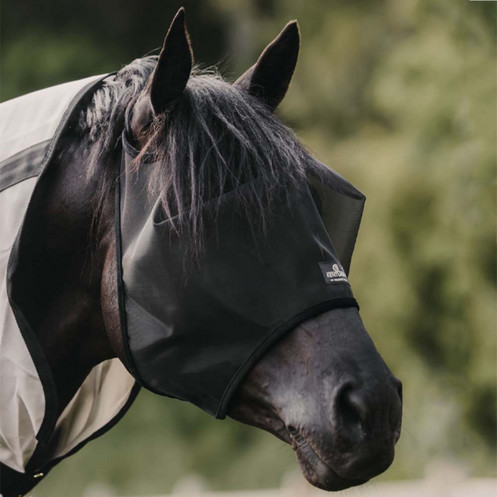 Fly Mask Classic without Ears Black in the group Fly Protection / Fly Masks & Nose Nets at Equinest (42645BA)