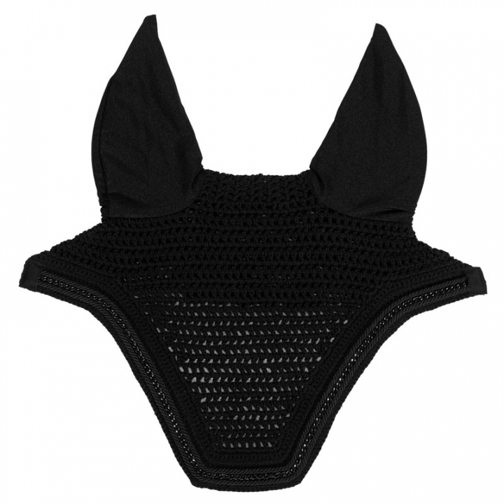 Ear Bonnet Wellington Metal Chain Black in the group Horse Tack / Bonnets at Equinest (4266101FBA_r)