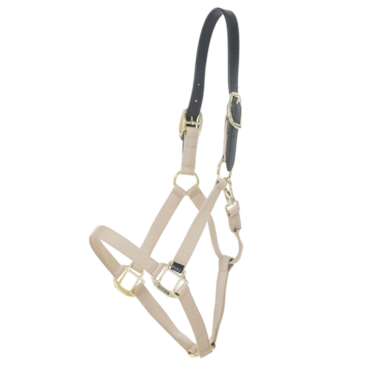 Halter Breakaway Beige in the group Horse Tack / Halters / Fabric & Nylon Halters at Equinest (4266532COBBE_r)